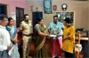 Udupi DC hands over Rs 25L compensation to Bengaluru stampede victim’s family in Hebri